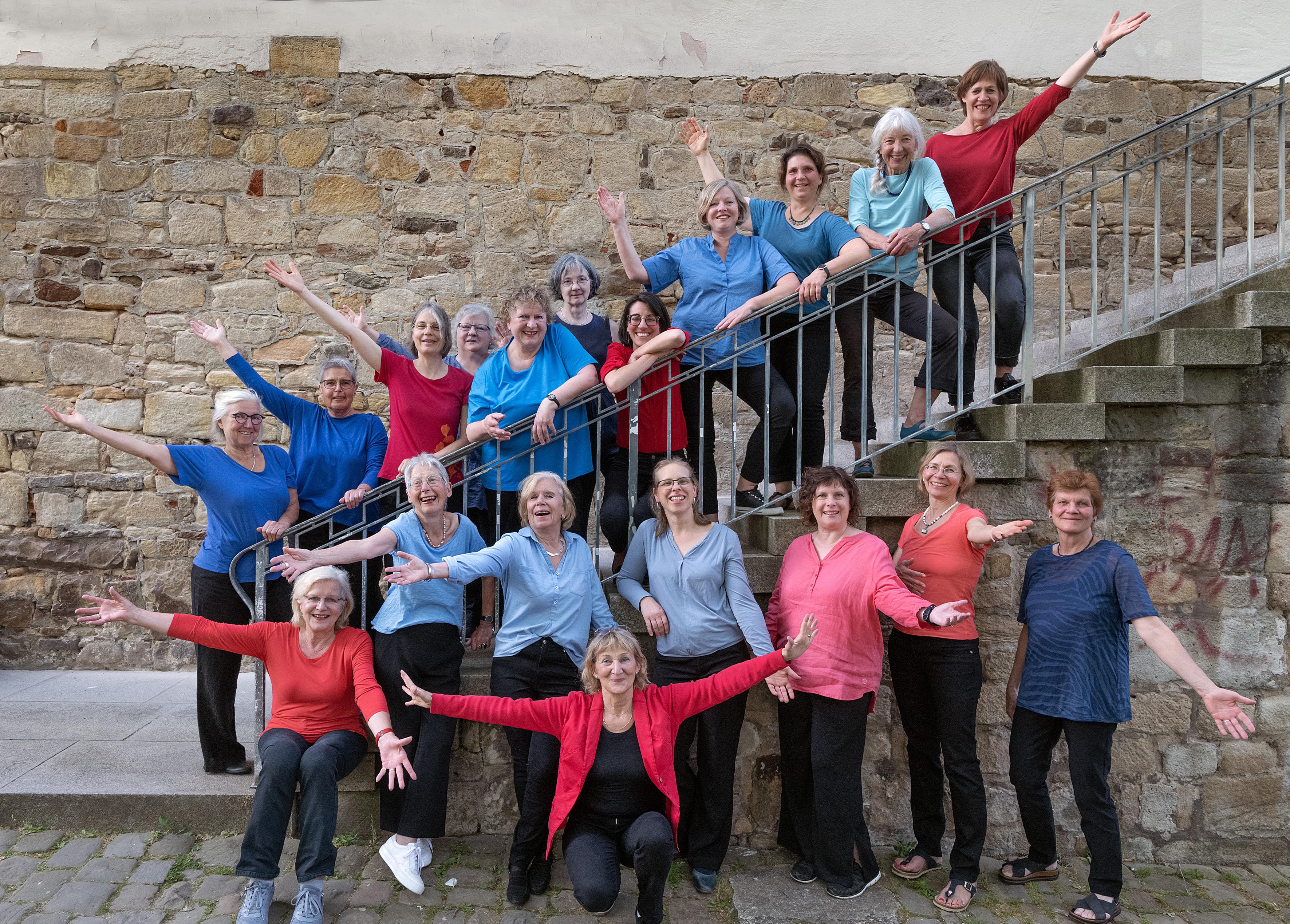 Gruppenbild des Chors